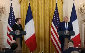 Τραμπ: «Στην Ευρώπη το κόστος του πολέμου της Ουκρανίας» &#8211; Μακρόν: «Διαπραγμάτευση με όλα τα μέρη»