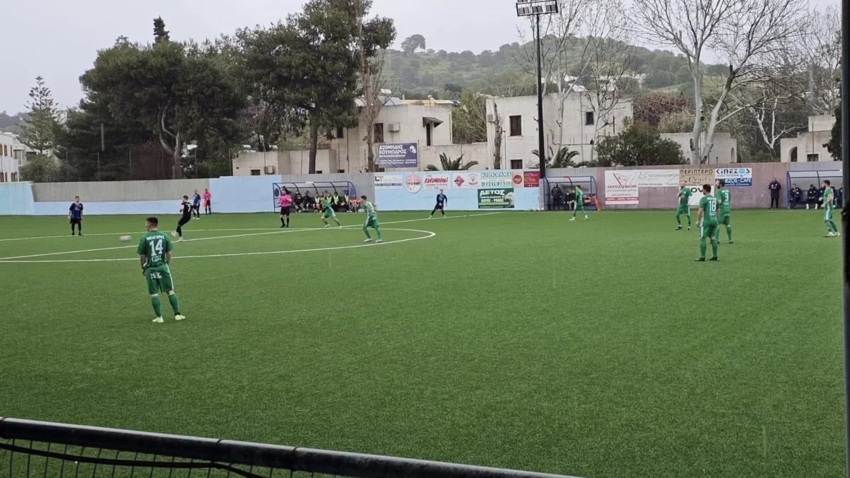 Λέρος: Άτυχη η ΑΕΛ με τρομερή απόδοση &#8211; Ισοπαλία στο ντέρμπι με τον Νικαγόρα [VIDEO]