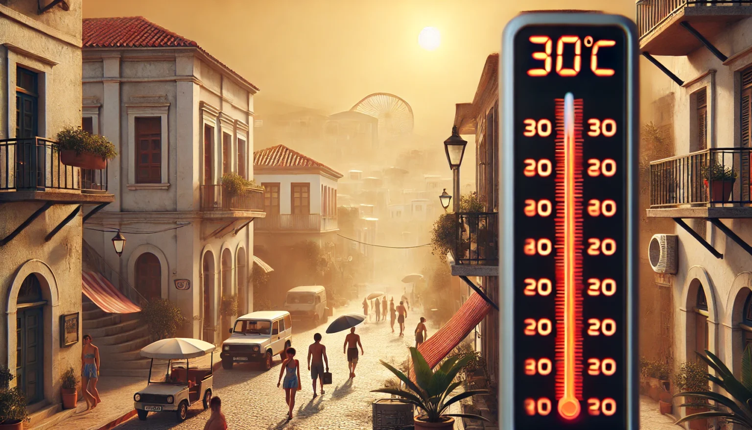 Καιρός: Καλοκαιρινές θερμοκρασίες και αφρικανική σκόνη &#8211; Στους 30 βαθμούς ο υδράργυρος από Τετάρτη