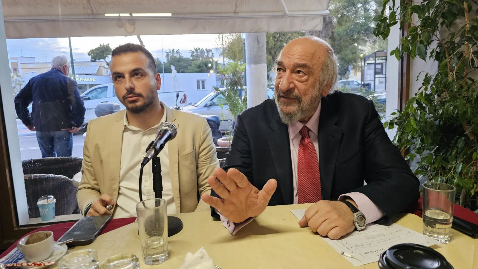 Στη Λέρο για ευχές ο Γιώργος Νικητιάδης