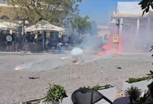 Λέρος: Η πρώτη Ανάσταση στην πλατεία Πλατάνου [VIDEO]