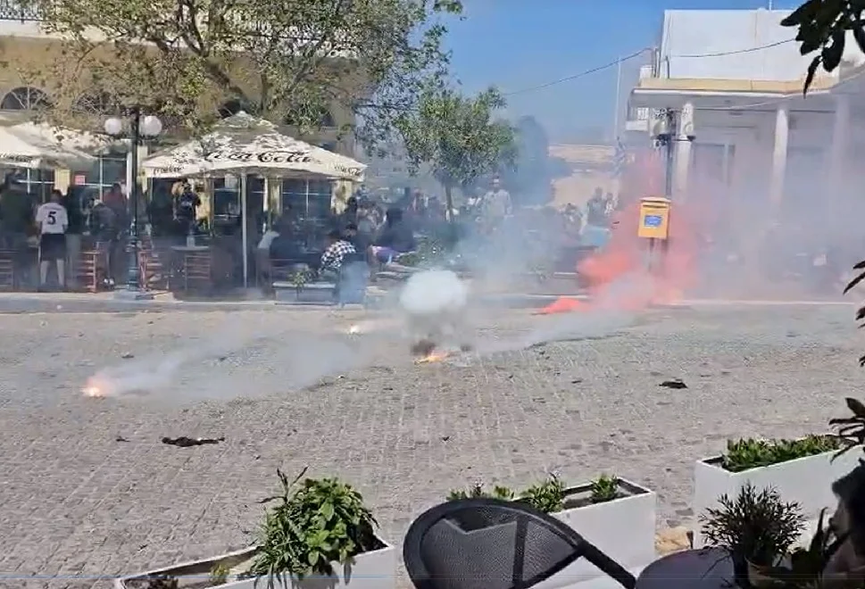 Λέρος: Η πρώτη Ανάσταση στην πλατεία Πλατάνου [VIDEO]