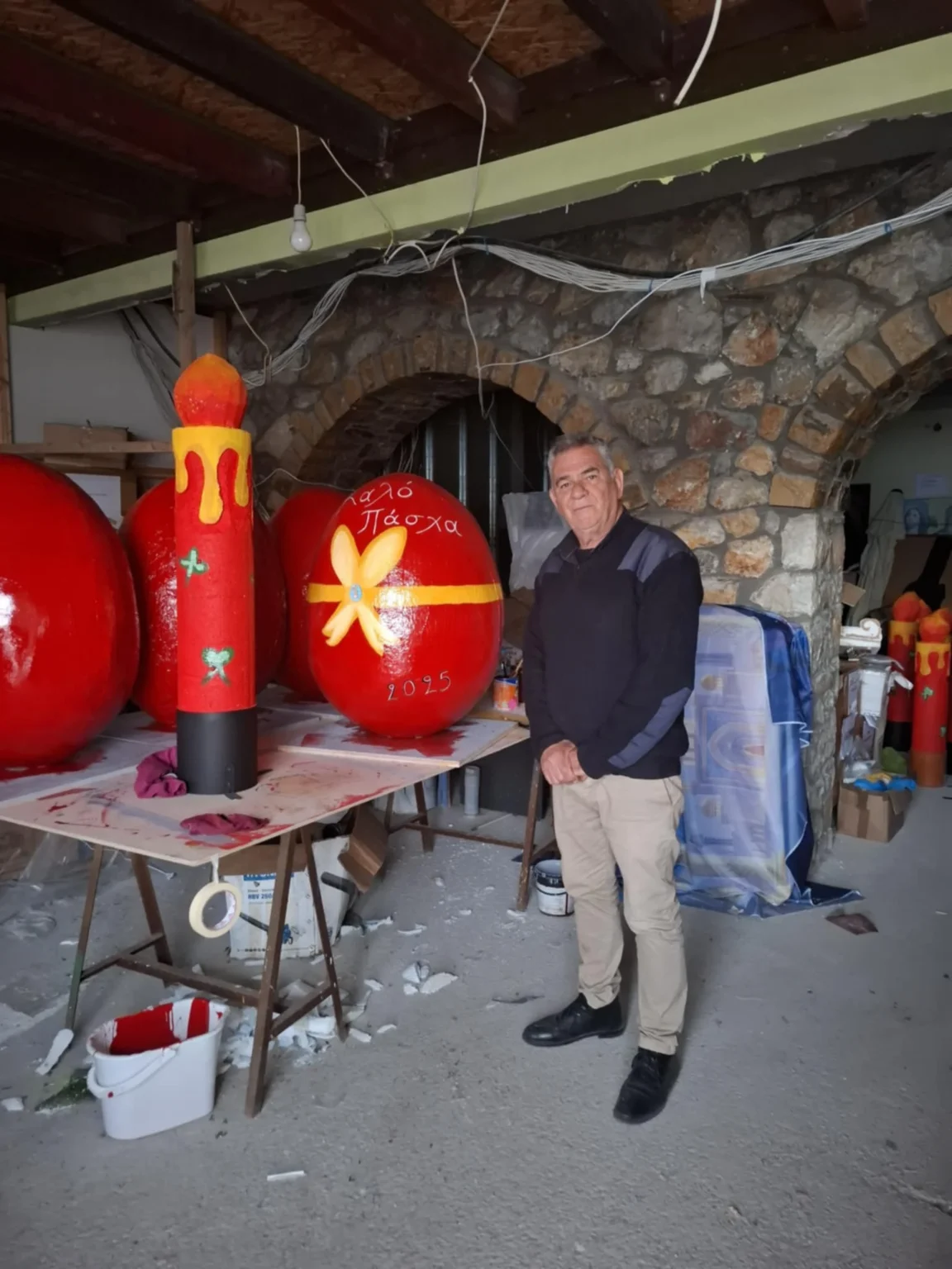 Δήμος Λέρου: Πασχαλινός στολισμός του νησιού με τη βοήθεια εθελοντών