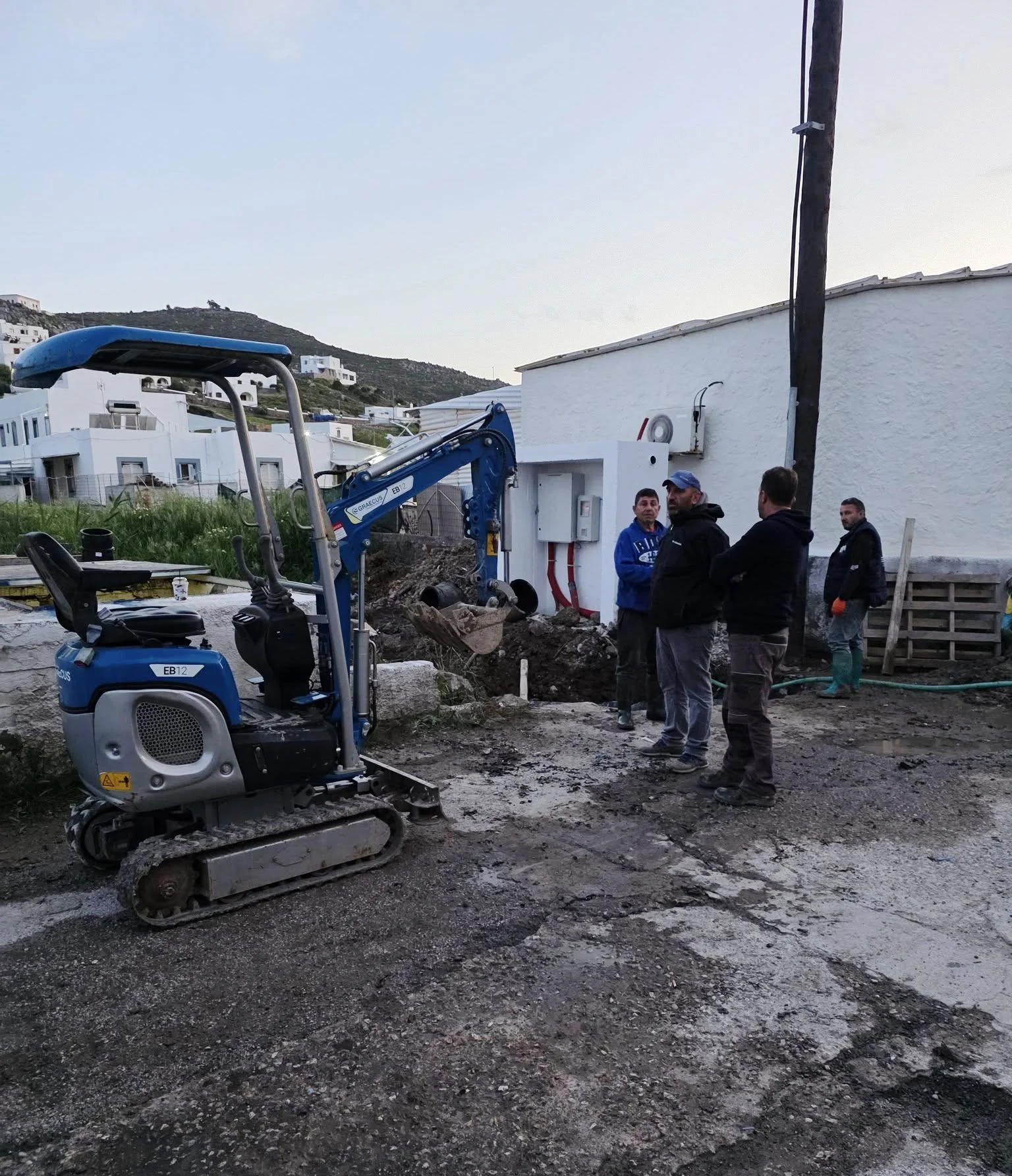 Δήμαρχος Πάτμου: Σε εξέλιξη το έργο αποχέτευσης