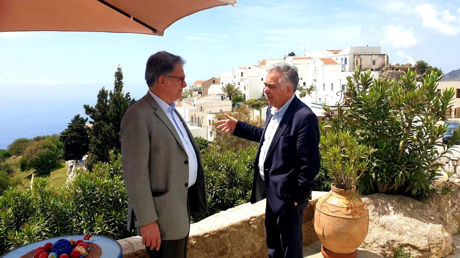 Ο Βασίλης Α. Υψηλάντης στη Νίσυρο