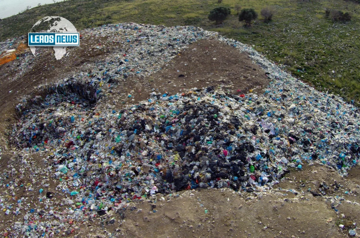 Λέρος: Ξεκινάει το μεγάλο έργο κατασκευής του Χώρου Υγειονομικής Ταφής Υπολειμμάτων &#8211; ΧΥΤΥ [VIDEO]
