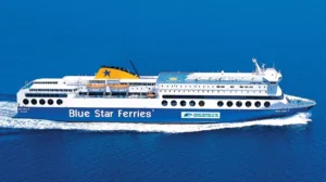 Τροποποίηση δρομολογίου του πλοίου Blue Star 2 λόγω καιρού