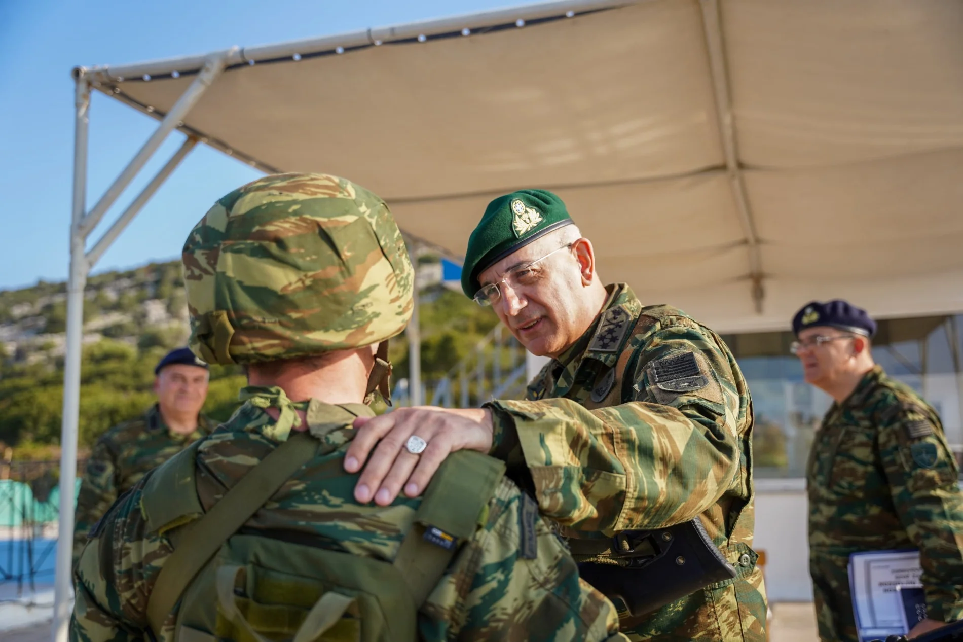 Τι έκανε ο αρχηγός ΓΕΕΘΑ στο Φαρμακονήσι