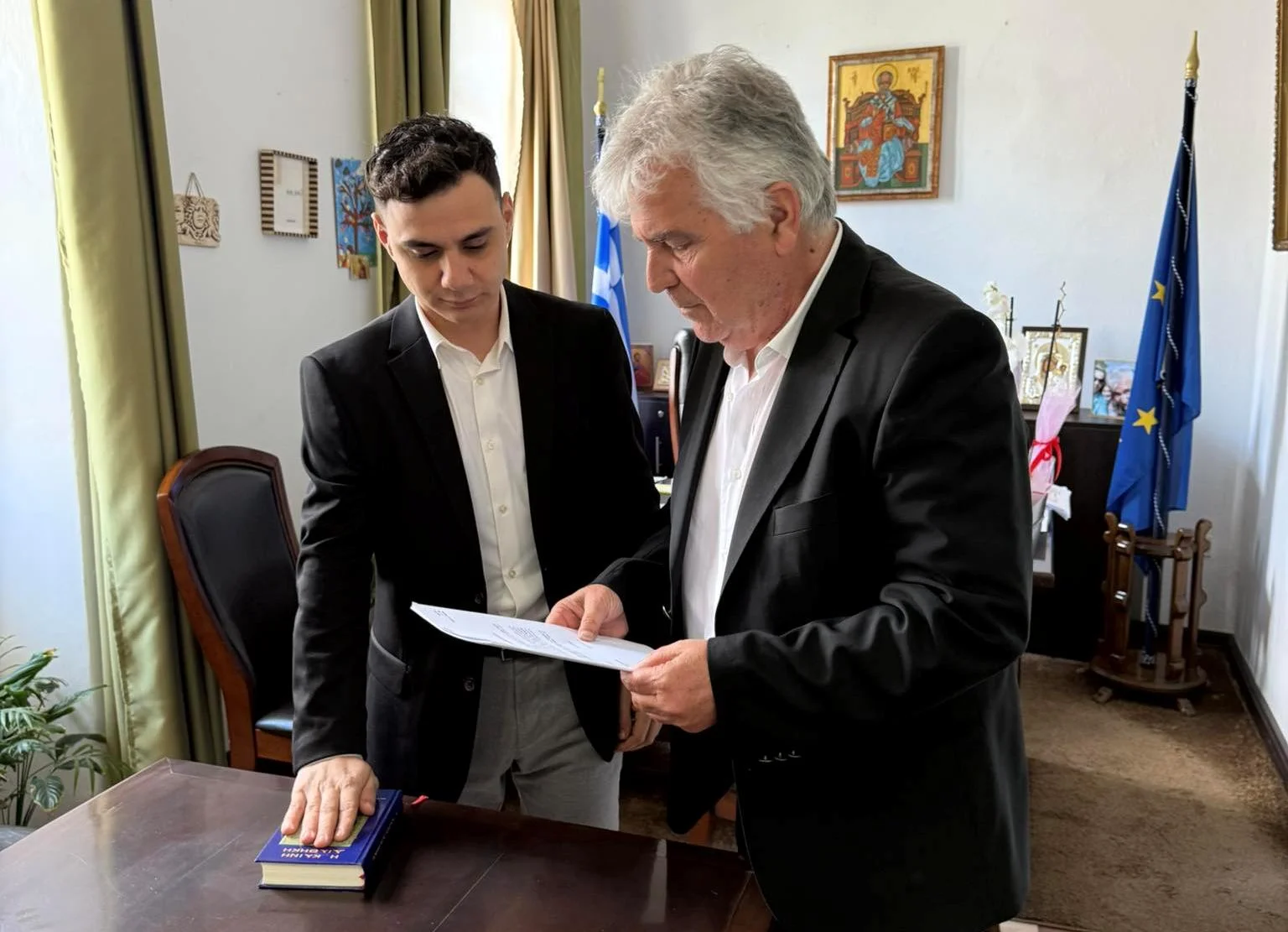 Λέρος: Ορκίστηκε Δημοτικός Σύμβουλος ο Νίκος Σπύρου