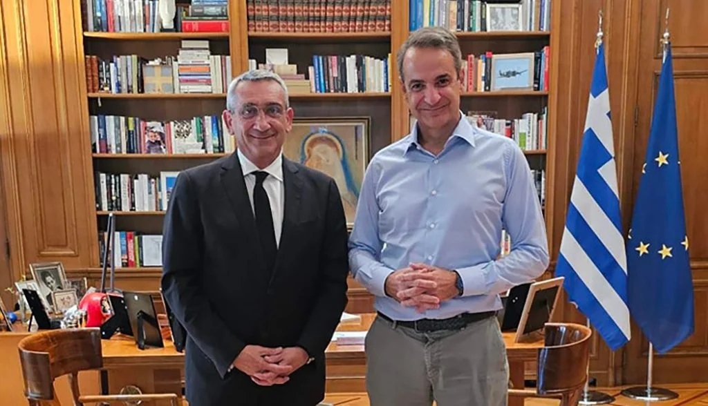 Στη Βαλένθια για το συνέδριο του Ευρωπαϊκού Λαϊκού Κόμματος, Κ. Μητσοτάκης και Γ. Χατζημάρκος