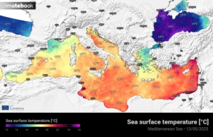 Το Αιγαίο το πιο κρύο πέλαγος στην Μεσόγειο τον Μάιο