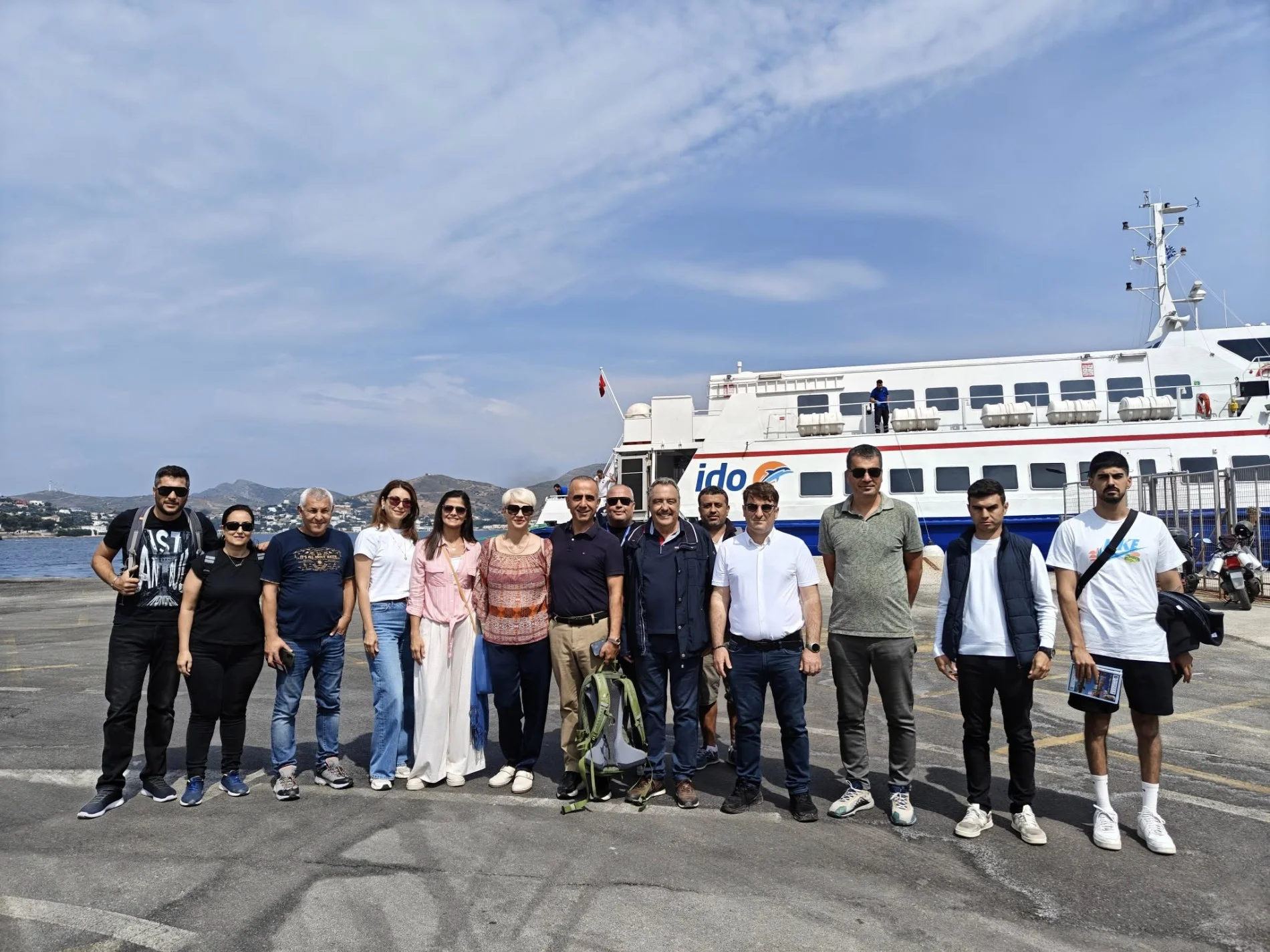 Λέρος: Άφιξη του πρώτου Καταμαράν από Τουρκία