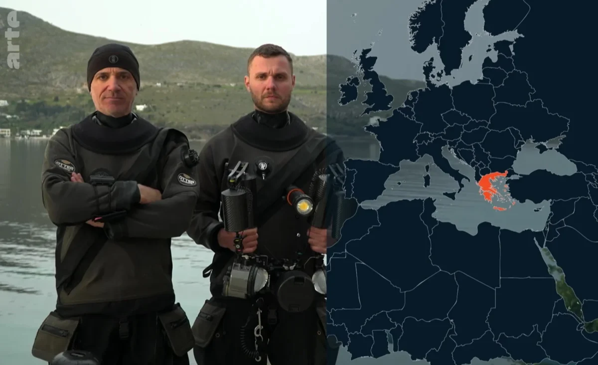 ARTE TV:  Η Λέρος θεωρείται μετά τη Νορμανδία, ως ένα από τα μεγαλύτερα «νεκροταφεία» ναυαγίων του Β’ Π.Π. [VIDEO]