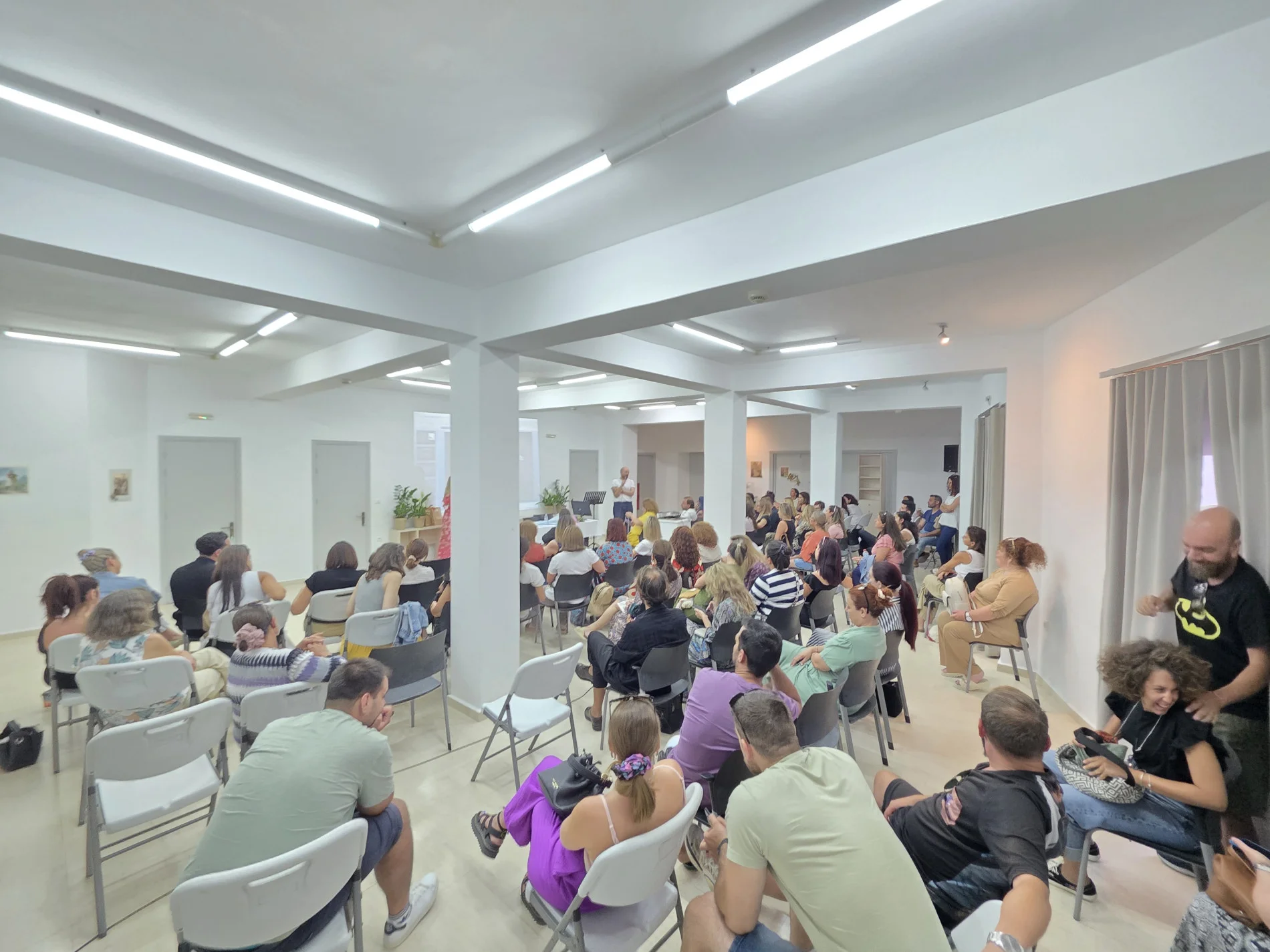 Ομιλία με θέμα “Τα βήματα που μας ψηλώνουν” στο Πάτμιον