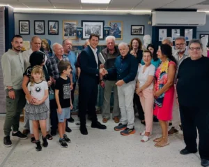 Στα γραφεία του ΠΟΛΚΕΟΑ ο Άγγελος Κωνσταντινίδης