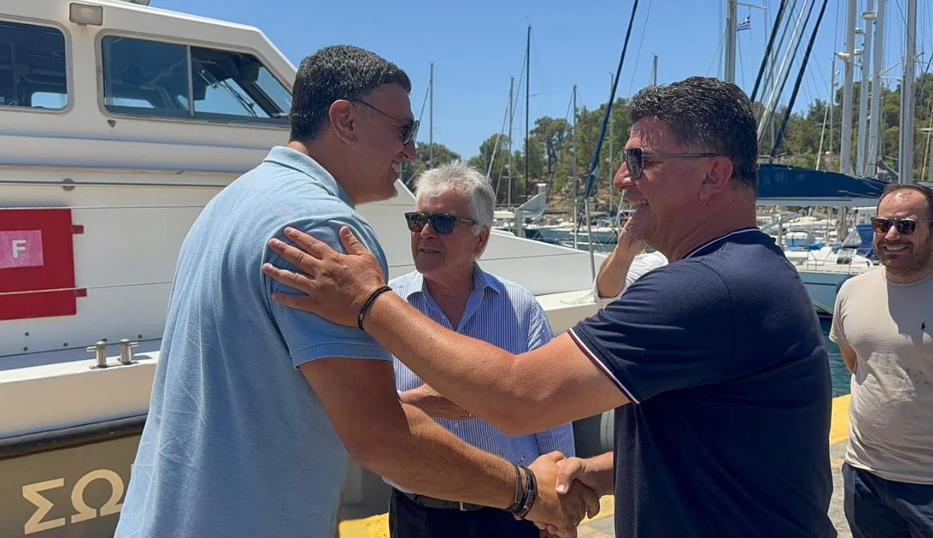 Β. Κικίλιας από Λέρο: «Αναβαθμίζουμε τις λιμενικές υποδομές- Προχωράμε στην ανάπτυξη μονάδων αφαλάτωσης»