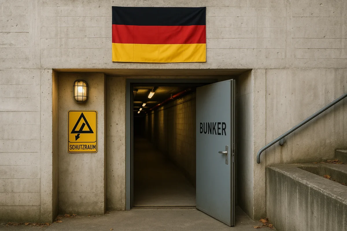 Σχέδιο της Γερμανίας για την κατασκευή ενός εκατομμυρίου καταφυγίων για το ενδεχόμενο πολέμου