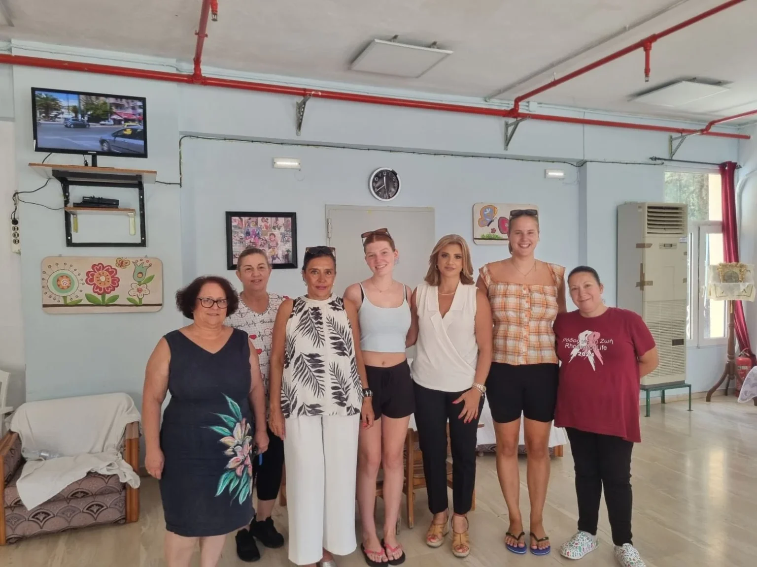 Επίσκεψη της Κατερίνας Εμμανουήλ στο Παράρτημα ΑΜΕΑ &#8211; Δομή Ανηλίκων Αγίου Ανδρέα Ρόδου