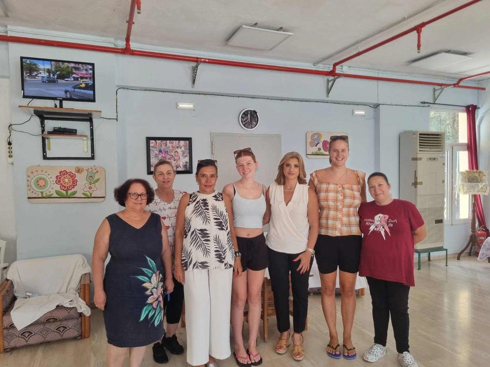 Επίσκεψη της Κατερίνας Εμμανουήλ στο Παράρτημα ΑΜΕΑ – Δομή Ανηλίκων Αγίου Ανδρέα Ρόδου