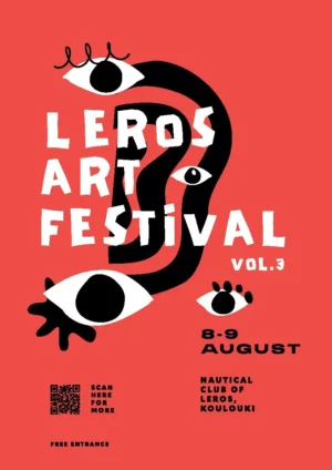 Λέρος: Το &#8220;Leros Art Festival&#8221; επιστρέφει για τρίτη χρονιά στις 8 και 9 Αυγούστου