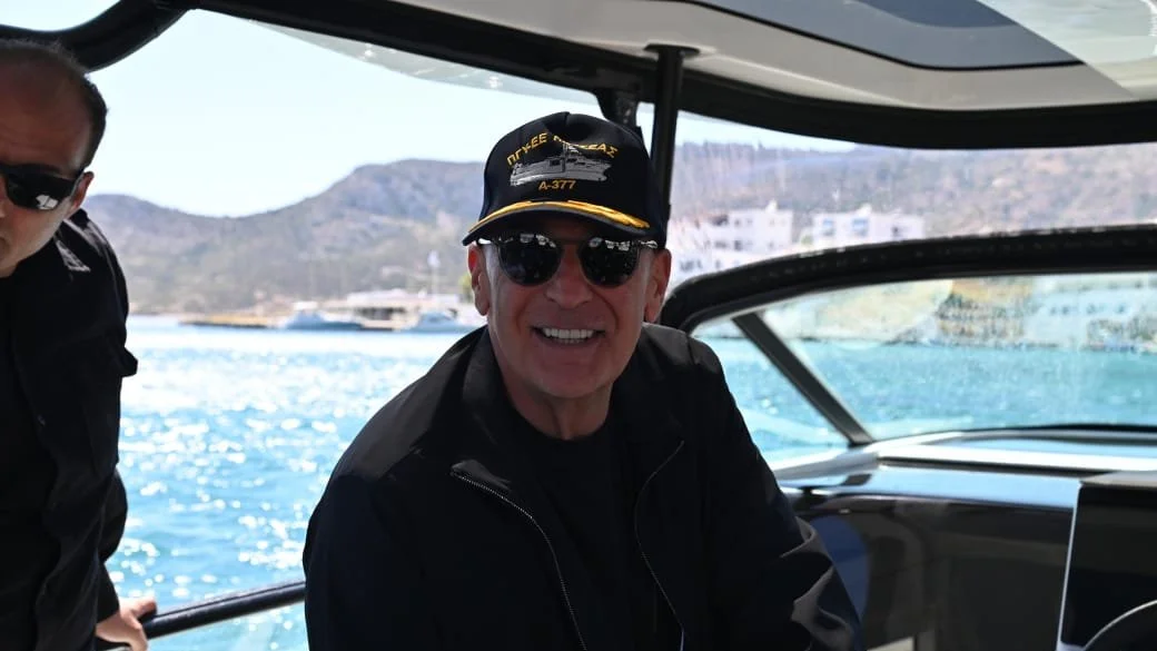 Λειψοί: Επίσκεψη ΥΠΕΘΑ Ν. Δένδια και συνάντηση με τον δήμαρχο Φώτη Μάγγο