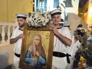Λέρος: Ο εορτασμός της Οσίας Γαβριηλίας