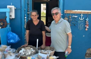 Επίσκεψη του Κοσμήτορα της Βουλής και Βουλευτή Δωδεκανήσου Βασίλη Α. Υψηλάντη στην Κάλυμνο