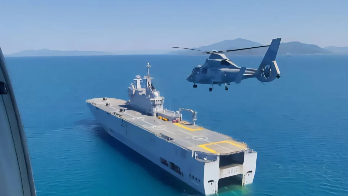 Γαλλικές δυνάμεις στο Αιγαίο με φόντο την αναταραχή στην Αν. Μεσόγειο