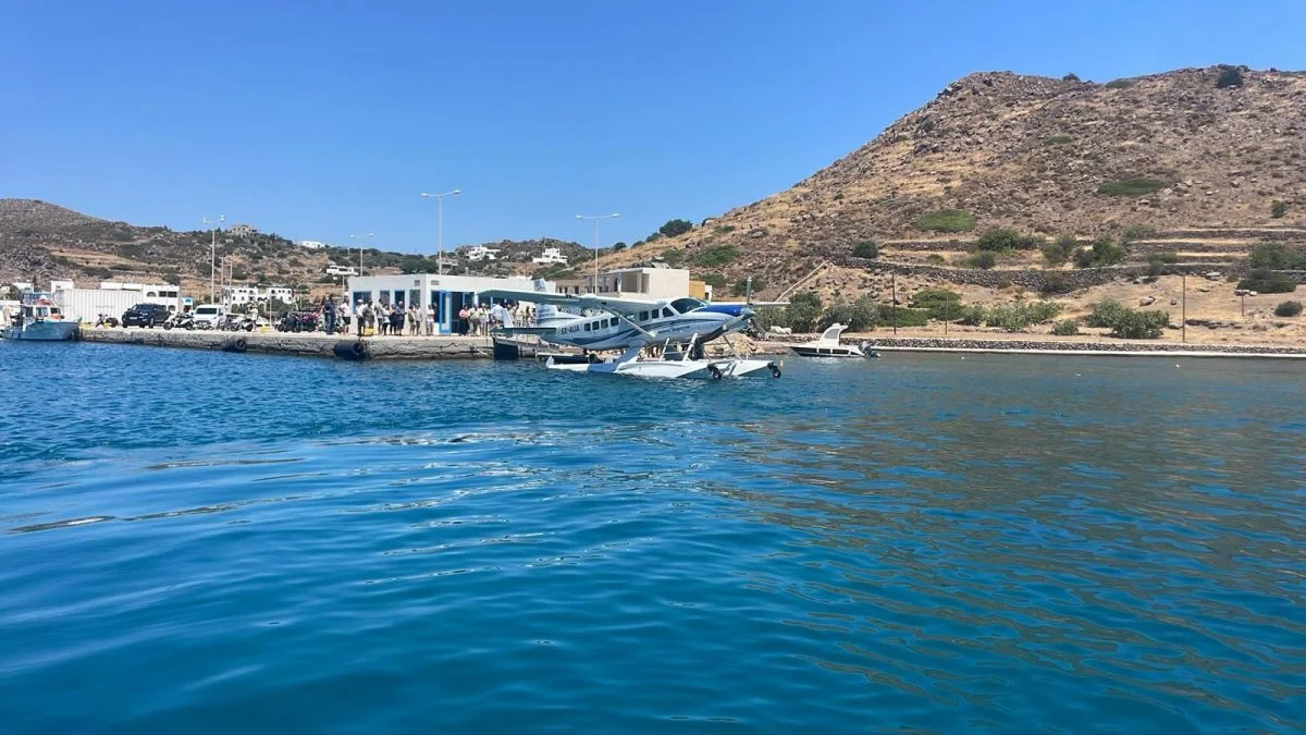 Υδροπλάνα: Νέα πτήση της Hellenic Seaplanes στην Πάτμο – Πέμπτη 24 Ιουλίου