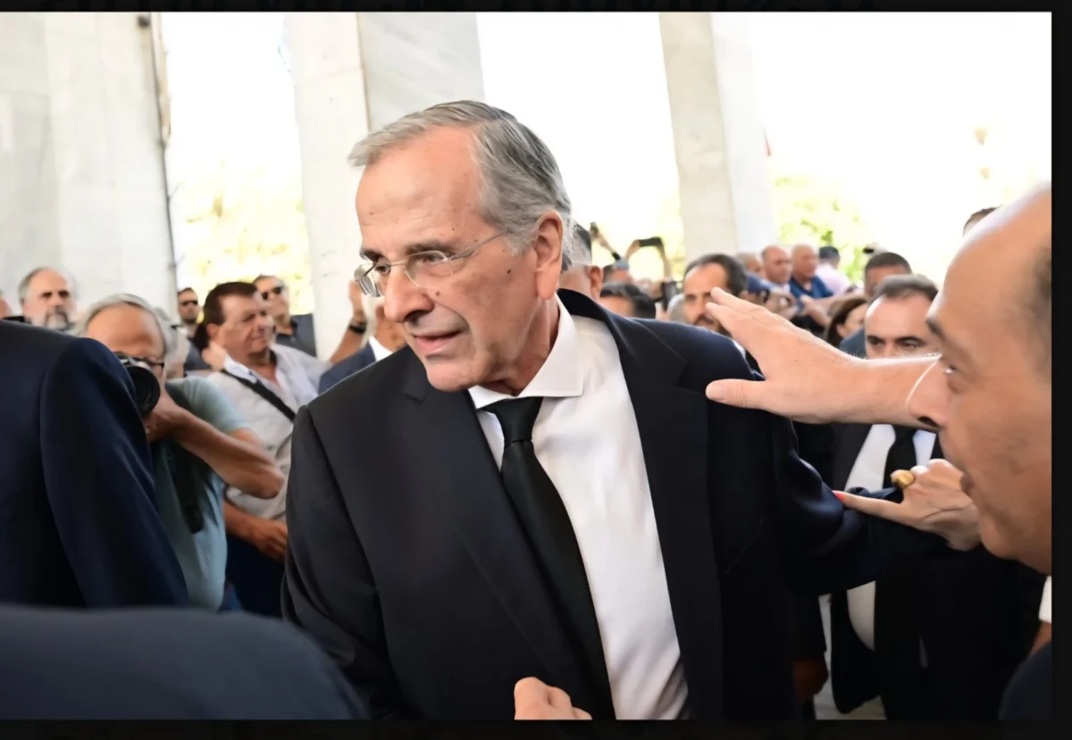 Λέρος: Ο Γιώργος Ζουμπούλης παρών στην πιο δύσκολη στιγμή του Αντώνη Σαμαρά