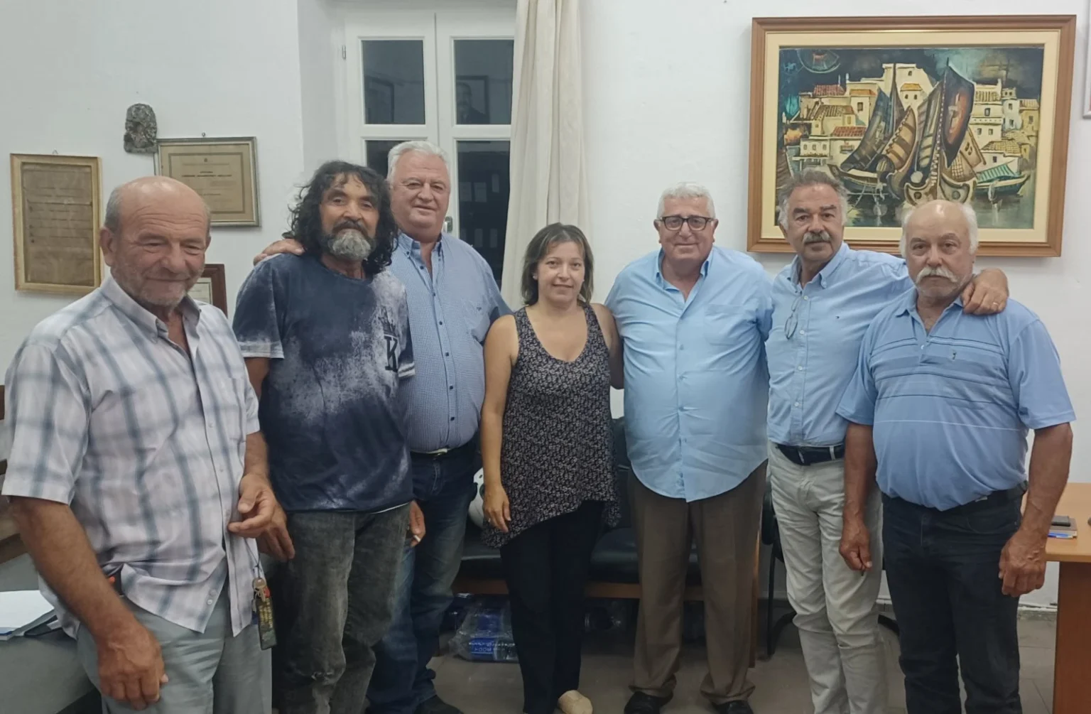 Στην Αστυπάλαια ο Αντιπεριφερειάρχης Πρωτογενούς Τομέα, Φ. Ζαννετίδης