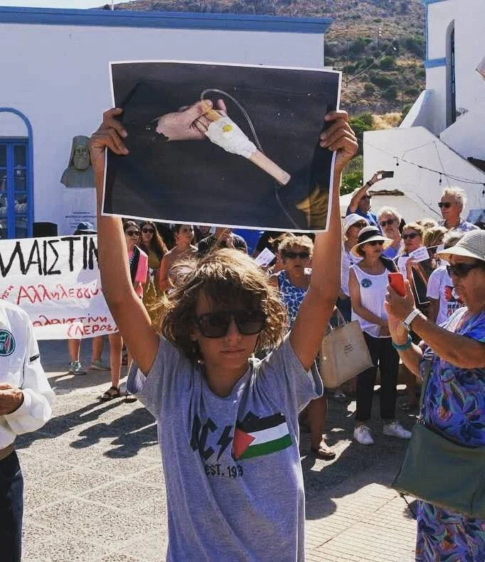 Κινητοποιήσεις υπέρ της Παλαιστίνης στα Δωδεκάνησα