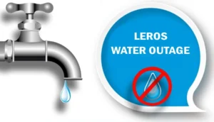 Leros: water supply cut on Friday 29 August – see affected areas
