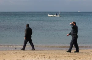Ημιβύθιση σκάφους στη Λέρο
