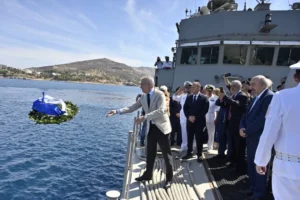 Λέρος: Παρουσία ΥΦΕΘΑ Θανάση Δαβάκη οι εκδηλώσεις μνήμης για την 82η επέτειο από τη βύθιση του Α/Τ «Βασίλισσα Όλγα»