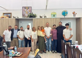 Η Κατερίνα Εμμανουήλ στην περιοδεία της Γραμματείας Δικαιωμάτων του παιδιού στη Θεσσαλονίκη