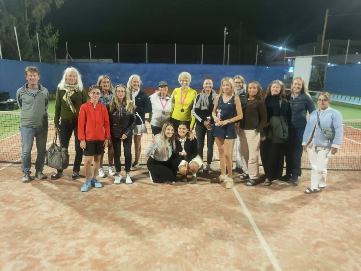 Λέρος: Ολοκληρώθηκε το γυναικείο τουρνουά τένις &#8220;Ladies Friendship Cup 2025&#8221;