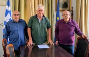 Λέρος: Οι συνδικαλιστές επέδωσαν στον Δήμαρχο το ψήφισμα διαμαρτυρίας για το Νοσοκομείο