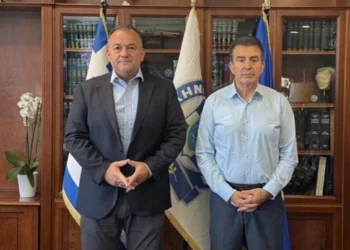 Σύσκεψη Γιάννη Παππά στο Υπουργείο Προστασίας του πολίτη για ζητήματα ασφάλειας στα Δωδεκάνησα