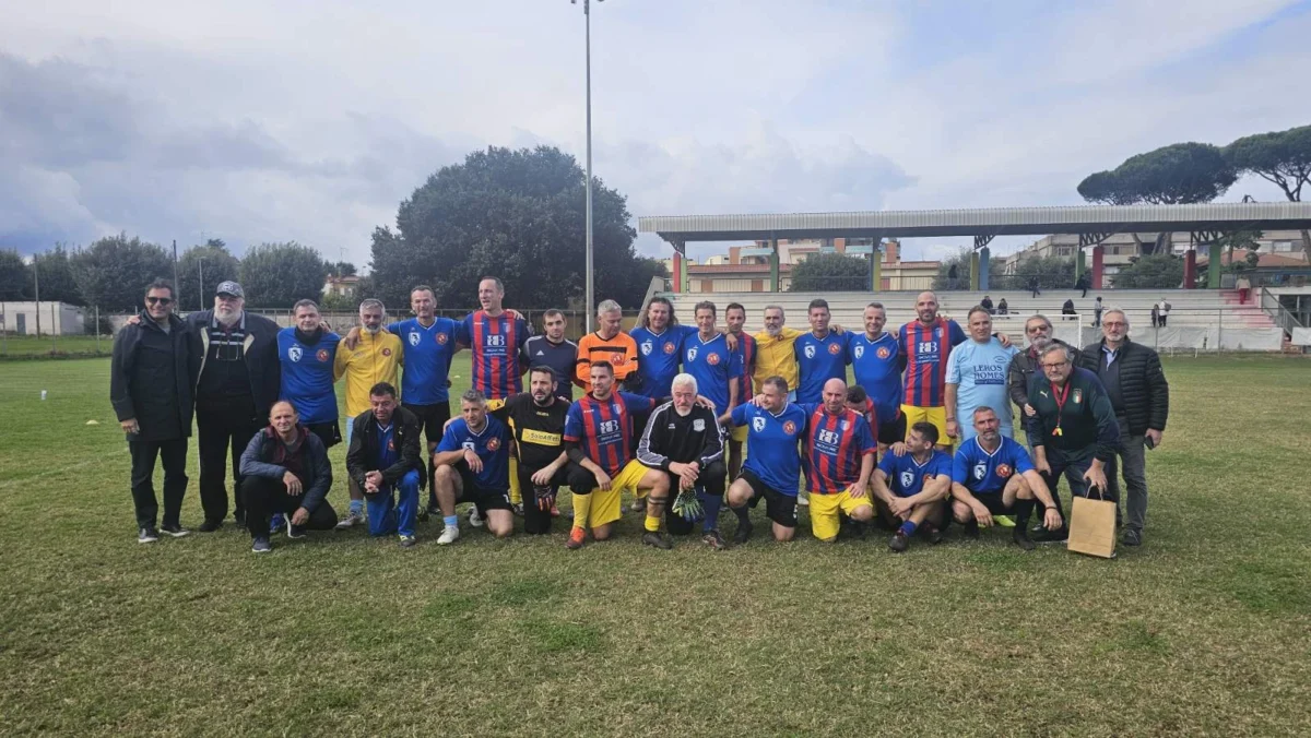 Ανεπανάληπτες στιγμές έζησαν οι Παλαίμαχοι Λέρου στον αγώνα με την ομάδα της Sabaudia