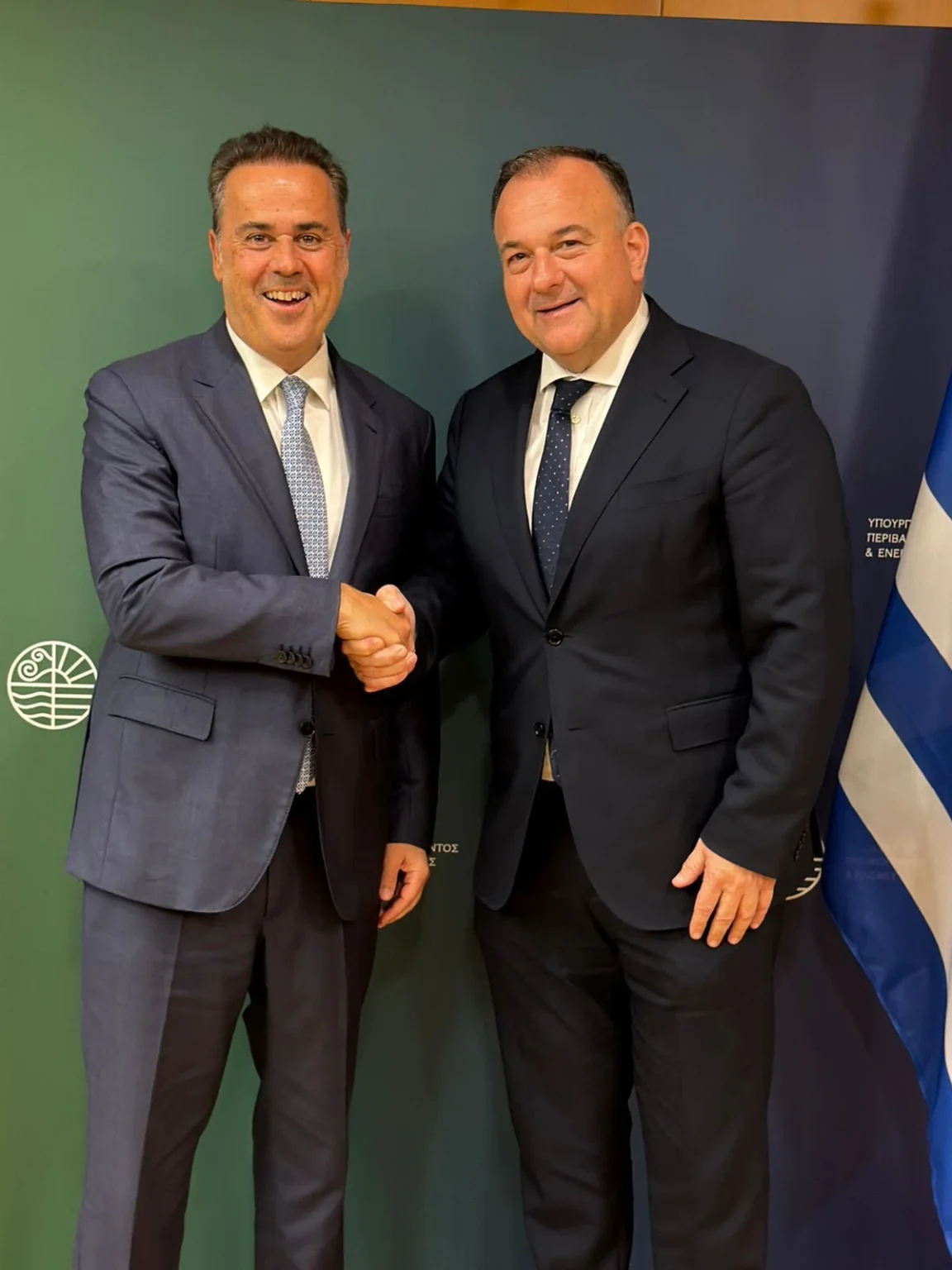 Συνάντηση Γιάννη Παππά με τον Υπουργό ΠΕΝ για Ενέργεια, Περιβάλλον και Υποδομές στα Δωδεκάνησα