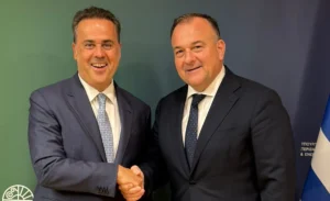 Συνάντηση Γιάννη Παππά με τον Υπουργό ΠΕΝ για Ενέργεια, Περιβάλλον και Υποδομές στα Δωδεκάνησα