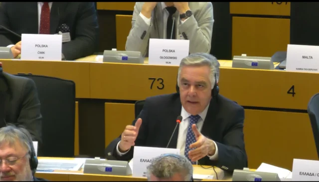 Ο Βασίλης Α. Υψηλάντης εκπρόσωπος του Ελληνικού Κοινοβουλίου στην Επιτροπή LIBE του Ευρωπαϊκού Κοινοβουλίου για το Κράτος Δικαίου