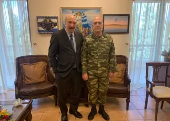 Ο Γ. Νικητιάδης συναντήθηκε με το νέο Διοικητή της 95 ΑΔΤΕ