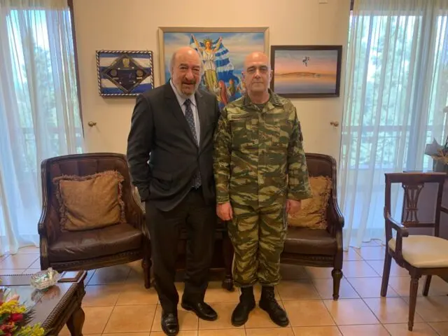 Ο Γ. Νικητιάδης συναντήθηκε με το νέο Διοικητή της 95 ΑΔΤΕ