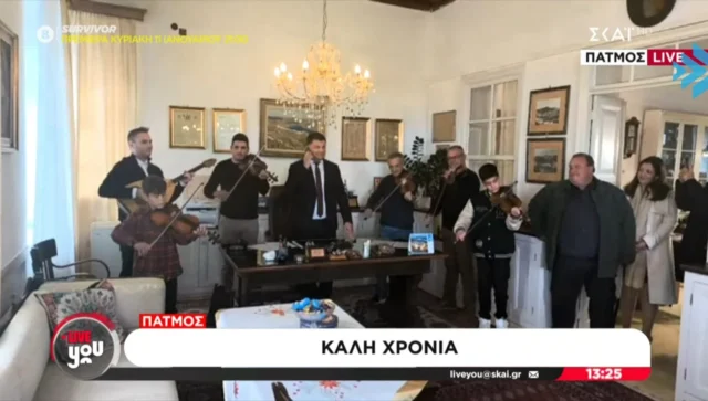 Ο Δήμαρχος Πάτμου στον ΣΚΑΙ