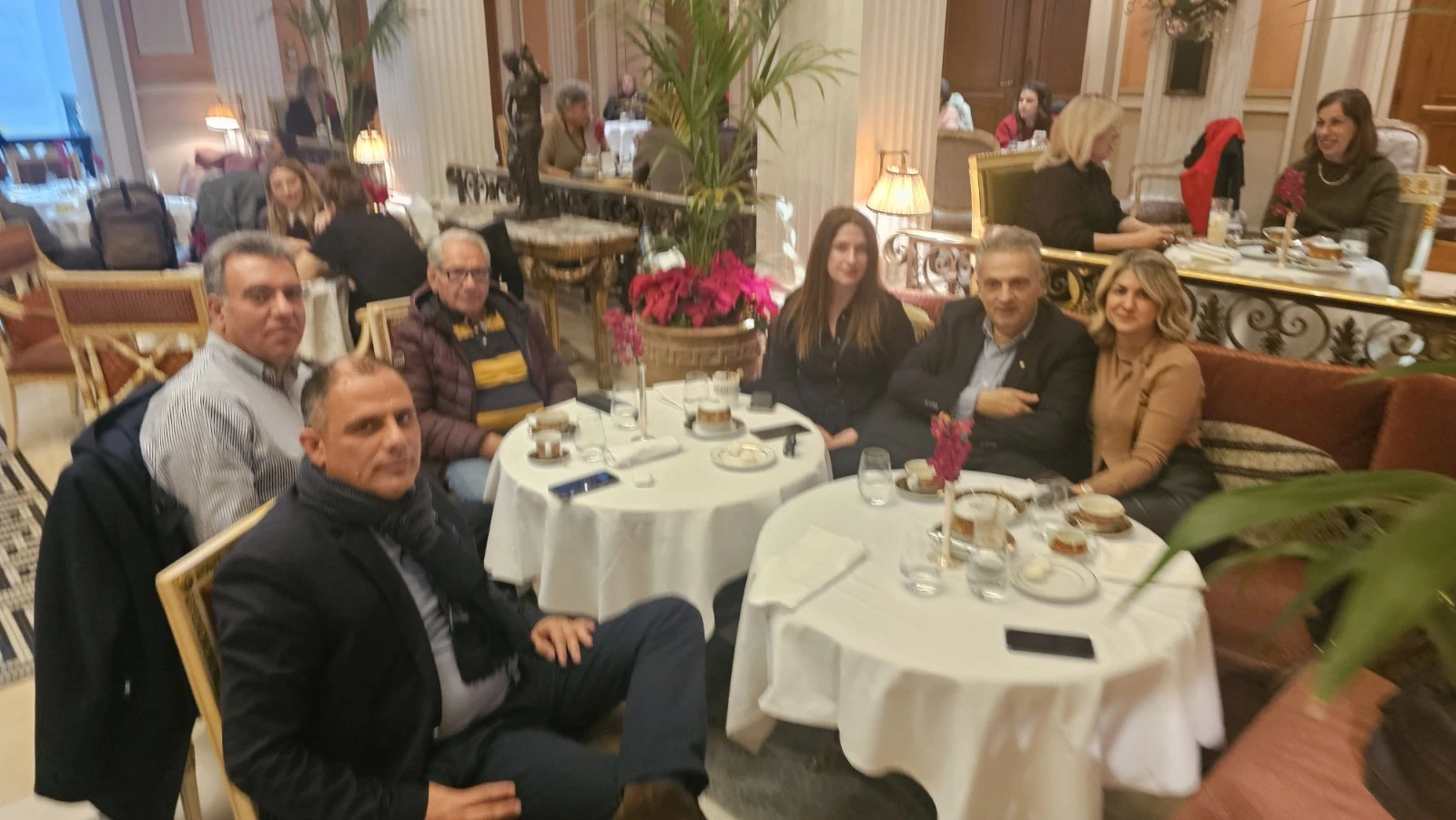 Από αριστερά -> Θ. Ασβεστάς, Μ. Κόνσολας, Ε. Ασβεστάς, Α. Ασπράκης