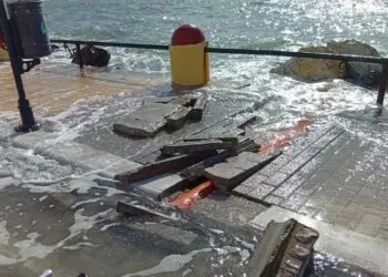 Λέρος: Έκκληση Δημάρχου για αποφυγή του παραλιακού δρόμου Λακκίου λόγω κακοκαιρίας