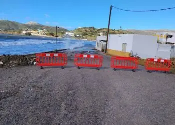 Λέρος – Προσοχή: Κλειστός ο παραλιακός δρόμος Γούρνας – Αγίου Κωνσταντίνου – Γερμανού