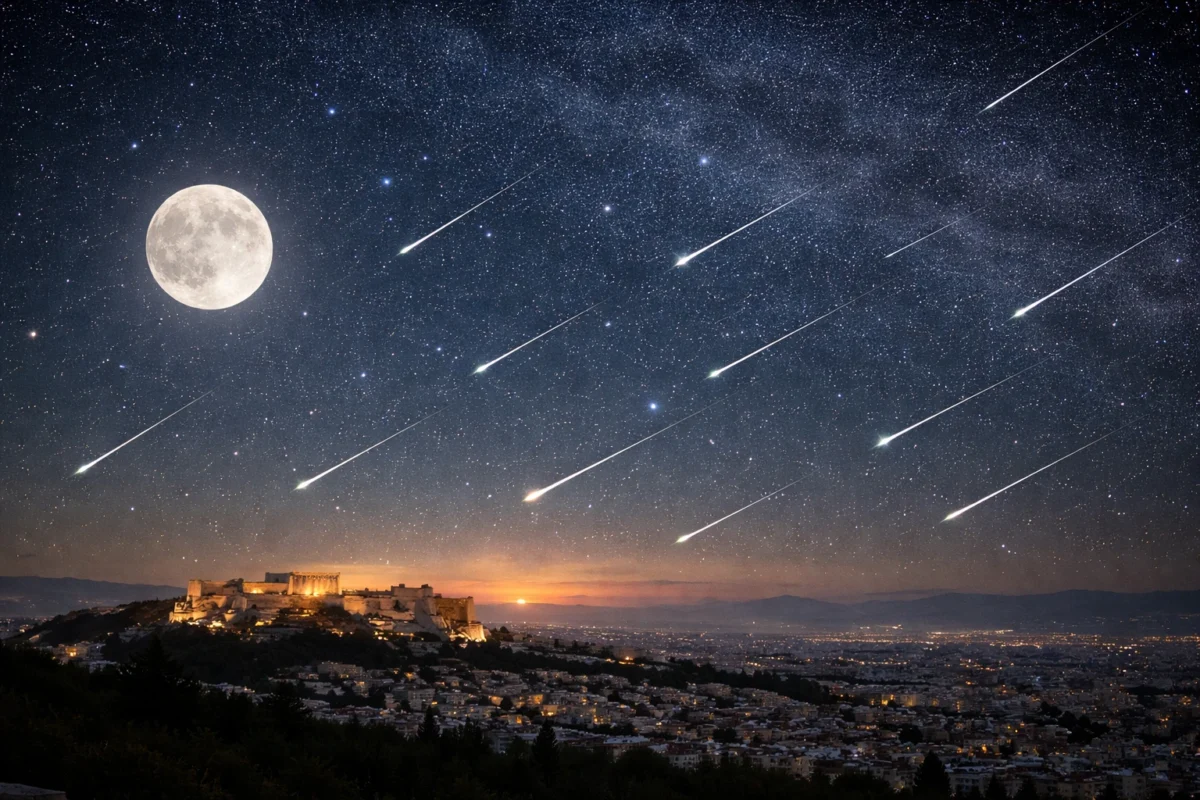 Σπάνιο αστρονομικό φαινόμενο στον ουρανό της Ελλάδας τα ξημερώματα
